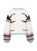 Load image into Gallery viewer, Coster Copenhagen - Knit With Big Stripe + Crochet Sleeves Mix
