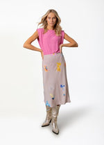 Load image into Gallery viewer, Coster Copenhagen - Flower Print Skirt
