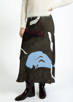 Load image into Gallery viewer, Coster Copenhagen - Shadow Graphic Print Skirt
