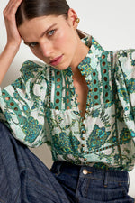 Load image into Gallery viewer, Zoe Kratzmann - Extend Top - Garden Paisley
