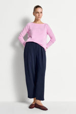 Load image into Gallery viewer, Rich And Royal - Organic Heavy Jersey Long Sleeve T-Shirt - Soft Orchid
