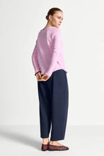 Load image into Gallery viewer, Rich And Royal - Organic Heavy Jersey Long Sleeve T-Shirt - Soft Orchid
