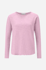 Load image into Gallery viewer, Rich And Royal - Organic Heavy Jersey Long Sleeve T-Shirt - Soft Orchid
