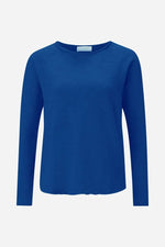 Load image into Gallery viewer, Rich And Royal - Organice Heavy Jersey Long Sleeve T-Shirt - Royal Blue
