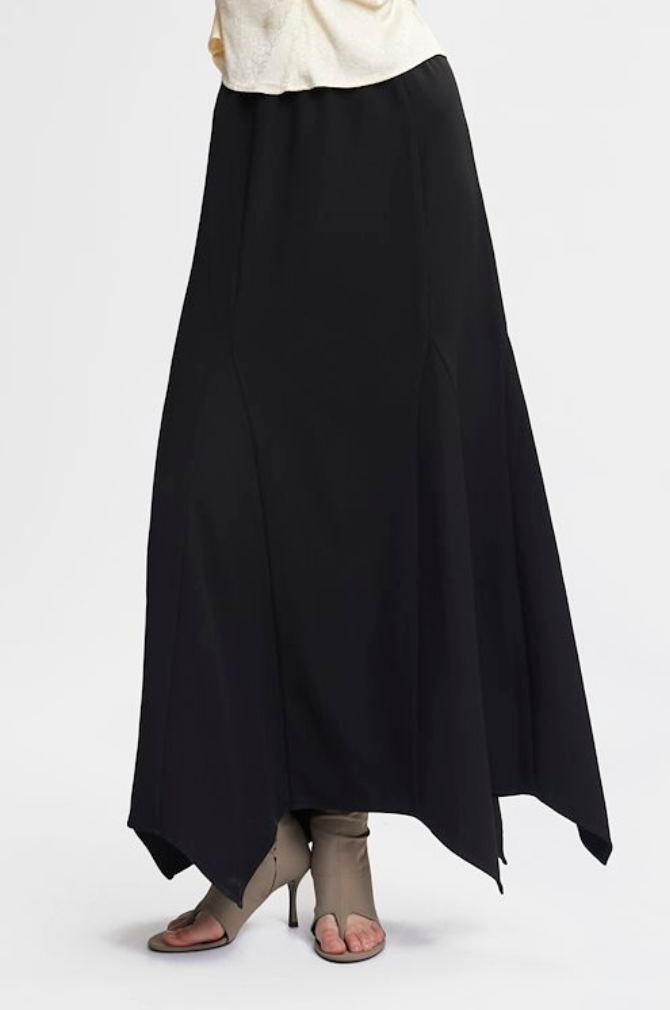 Gestuz - Glenna Long Skirt - Black