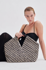 Load image into Gallery viewer, Second Female - Pica Printed Bag - Black
