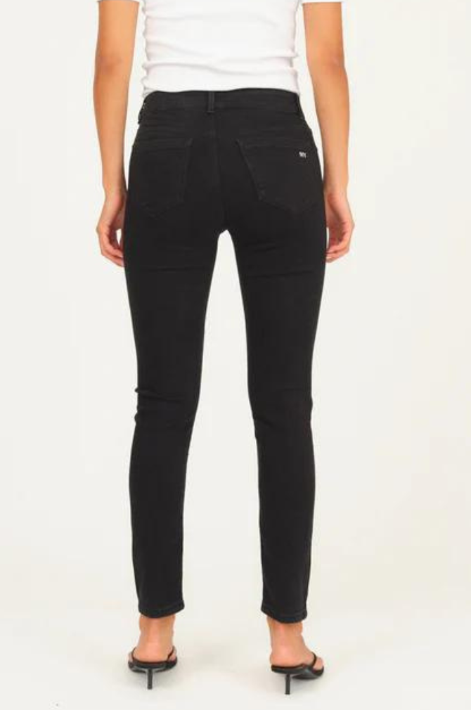 Ivy Copenhagen - Alexa Skinny Ankle Jean - Cool Excellent Black