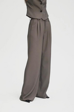Load image into Gallery viewer, Gestuz - Ancie High Waisted Pants - Grey Structure
