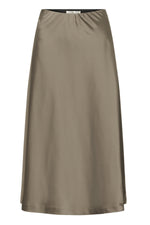 Load image into Gallery viewer, In Wear - Silky Classic Skirt - Sandy Grey
