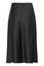 Load image into Gallery viewer, In Wear - Silky Classic Skirt - Black
