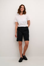 Load image into Gallery viewer, Kaffe - KAsakura Zipper Shorts - Black Deep
