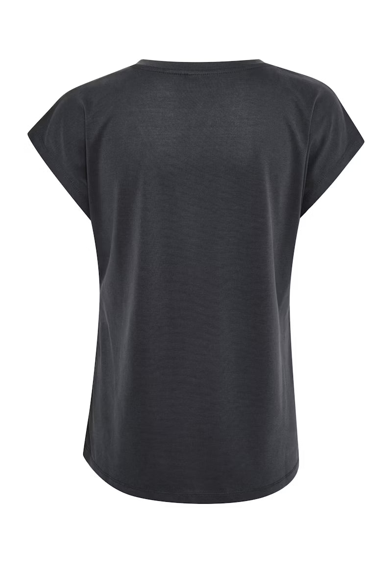 Kaffe - KAlise T-Shirt - Washed Black