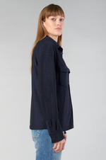 Load image into Gallery viewer, Le Temps Des Cerises - Kelya Shirt -Midnight
