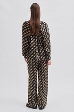 Load image into Gallery viewer, Second Female - Hopi Pant - Geo Print Black
