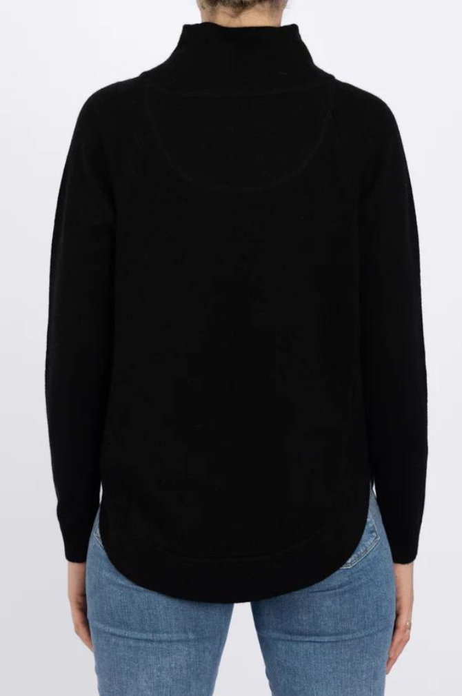 Bow And Arrow - Funnel Neck - Black