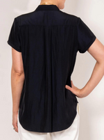 Load image into Gallery viewer, Mela Purdie - Stand Shirt - Navy

