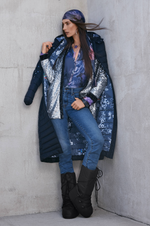 Load image into Gallery viewer, Johnny Was - Grey Scarf - Multi
