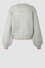 Load image into Gallery viewer, Second Female - Amdis New Knit Cardigan - Light Grey Melange
