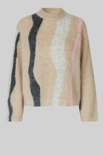 Load image into Gallery viewer, Second Female | Marbel O-Neck Knit | Trench Coat
