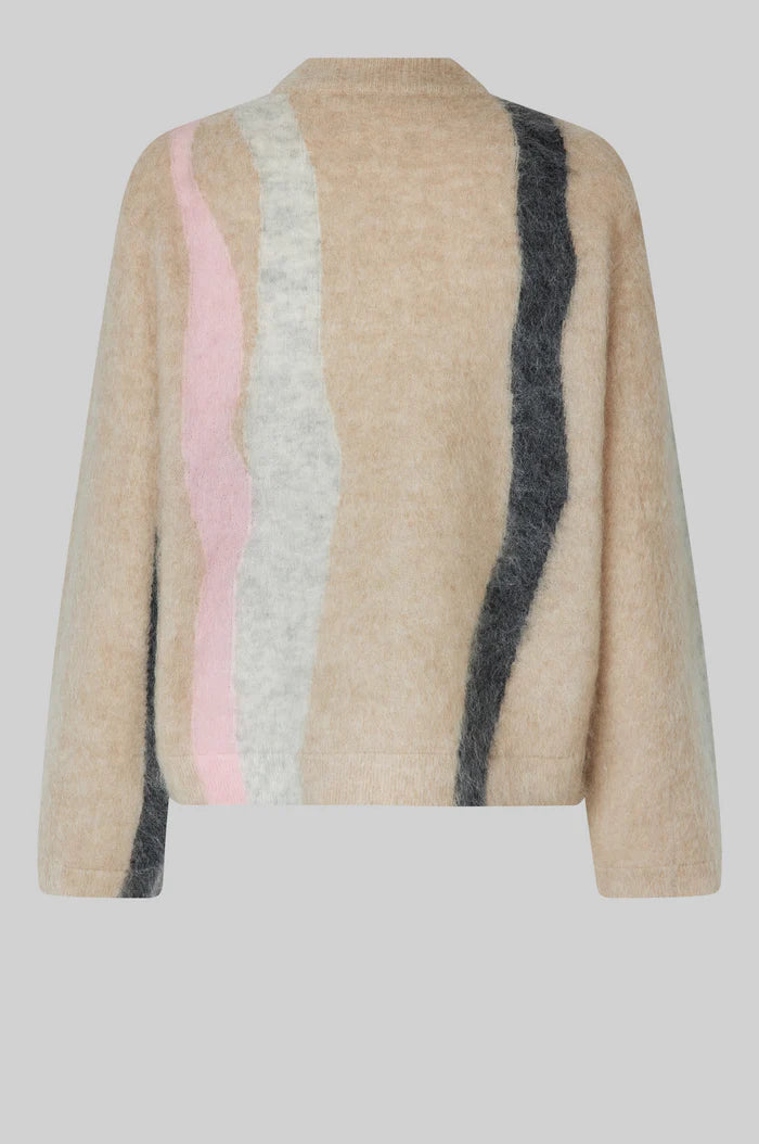 Second Female | Marbel O-Neck Knit | Trench Coat