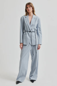 Second Female - Bluie Relaxed Pant - Cashmere Blue