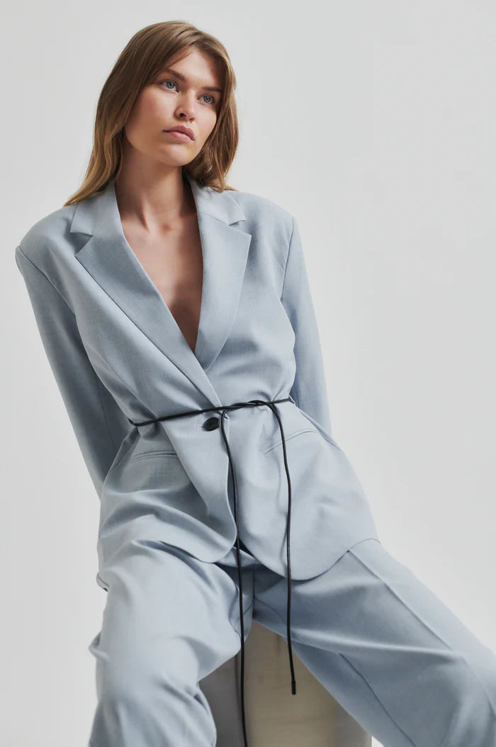 Second Female - Bluie Relaxed Pant - Cashmere Blue