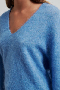Second Female - Camyrn V Neck Knit - Marina