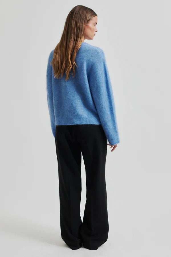 Second Female - Camyrn V Neck Knit - Marina