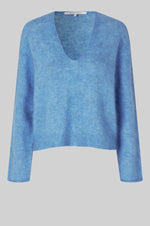 Load image into Gallery viewer, Second Female - Camyrn V Neck Knit - Marina
