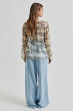 Load image into Gallery viewer, Second Female - Maje Printed Blouse - Anise Flower
