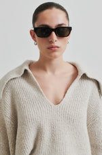 Load image into Gallery viewer, Second Female - Gerda Knit - Summer Sand
