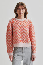 Load image into Gallery viewer, Second Female - Kaja Printed Knit - Poinciana
