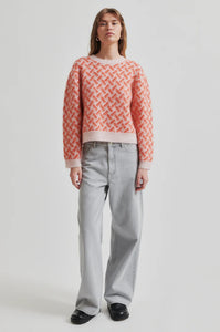 Second Female - Kaja Printed Knit - Poinciana