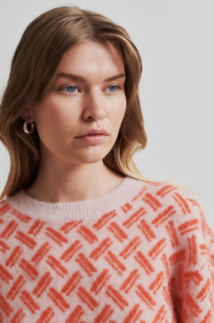 Second Female - Kaja Printed Knit - Poinciana