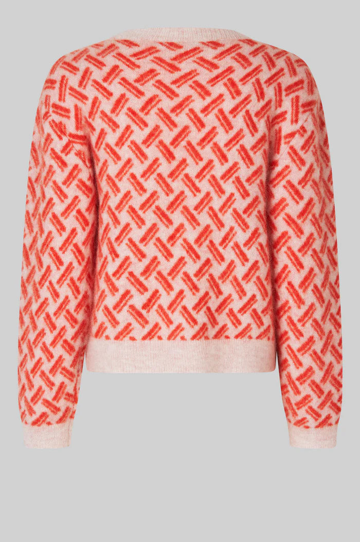 Second Female - Kaja Printed Knit - Poinciana