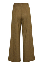 Load image into Gallery viewer, Gestuz - Fraya High Waisted Pants - Amber Green Check
