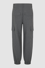Load image into Gallery viewer, Second Female - Daring Cargo Detail Pant - Grey Melange
