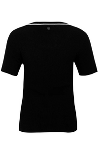 Raw By Raw - Base Layer Ribbed T Shirt  - Jet
