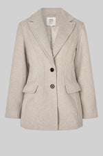 Load image into Gallery viewer, Second Female - Mood Beige Melange Wool Blend Blazer
