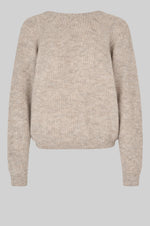 Load image into Gallery viewer, Second Female - Flare Dark Beige Melange Two Way Knit
