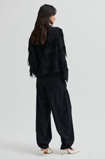 Load image into Gallery viewer, Second Female - Dancing Black Fringe Shirt
