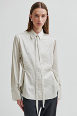 Load image into Gallery viewer, Second Female - Elia Jet Stream Crinkle Shirt
