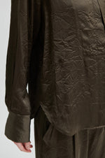 Load image into Gallery viewer, Second Female - Elia Wren Crinkle Shirt
