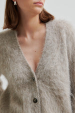 Load image into Gallery viewer, Second Female - Karla Pumice Stone Fluffy Cardigan
