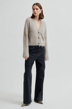 Load image into Gallery viewer, Second Female - Karla Pumice Stone Fluffy Cardigan
