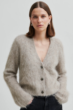 Load image into Gallery viewer, Second Female - Karla Pumice Stone Fluffy Cardigan
