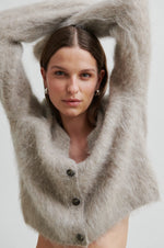 Load image into Gallery viewer, Second Female - Karla Pumice Stone Fluffy Cardigan
