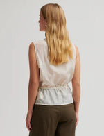 Load image into Gallery viewer, Second Female - Vira Detail Sleeveless Top - Cashmere Blue
