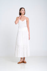 Load image into Gallery viewer, Sita Murt - Knit Strap Top - Ecru 164204-1003

