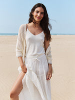 Load image into Gallery viewer, Sita Murt - Knit Strap Top - Ecru 164204-1003
